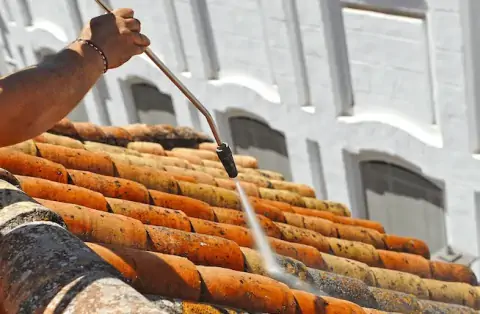 Nettoyage de toitures - Carantec